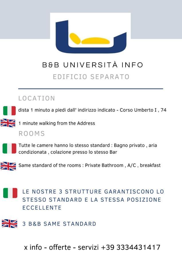 B&B Universita Неаполь Экстерьер фото